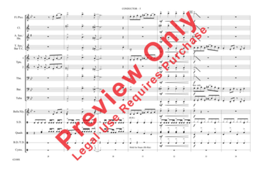 The Jazz Police Marching Band scores gallery preview page 6