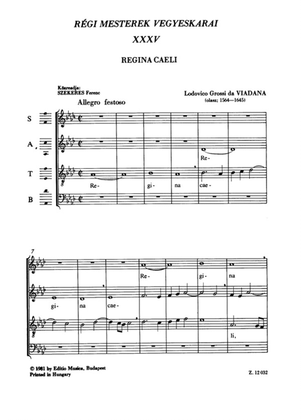 Old Masters' Mixed Choruses V35
