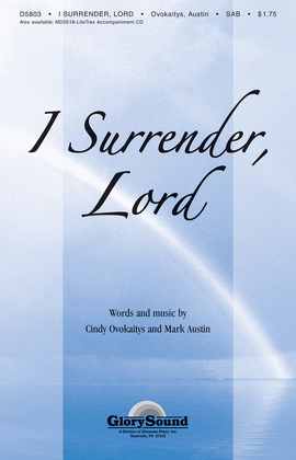 Book cover for I Surrender Lord