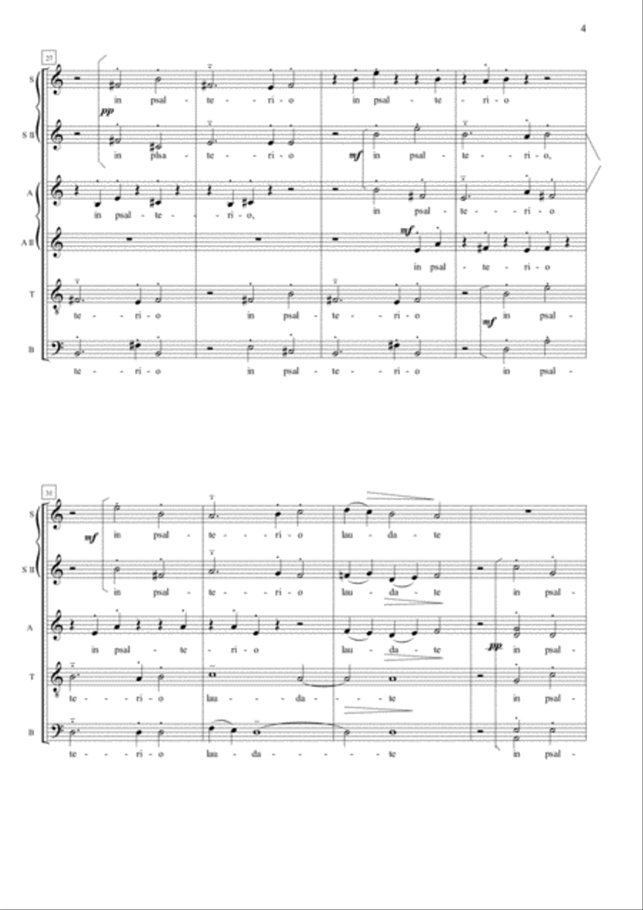 In Laude 4-Part scores gallery preview page 4