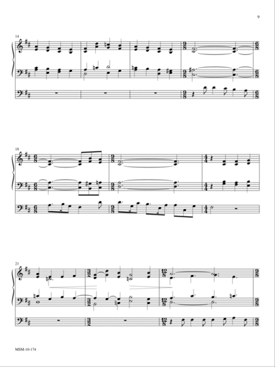 Joy To the World Joy To the World Organ scores gallery preview page 2