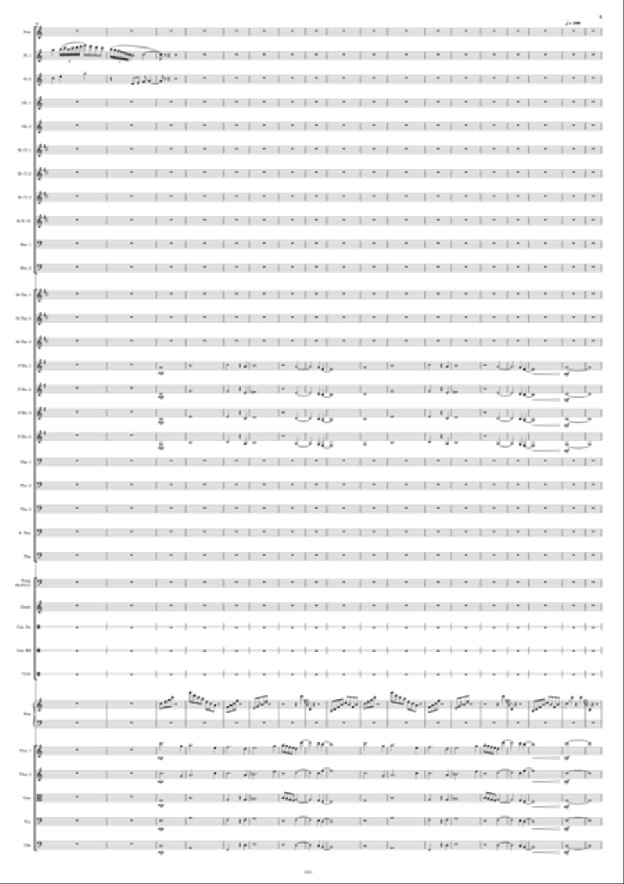 The Dimensional Portal Full Orchestra scores gallery preview page 5