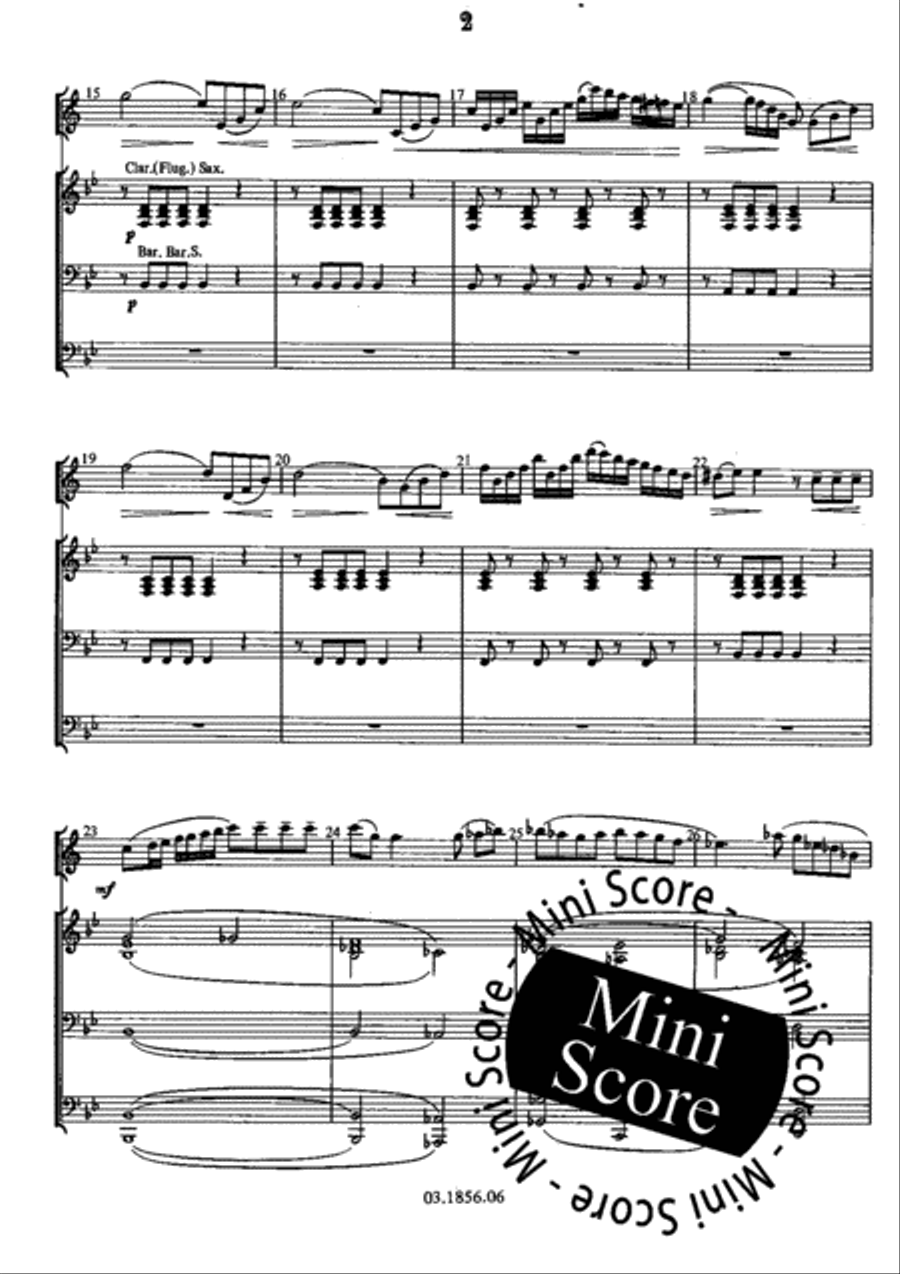 Variazioni Variazioni Concert Band scores gallery preview page 6