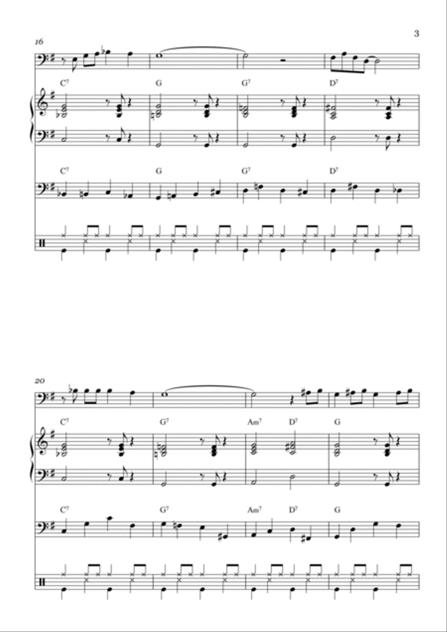 St. Louis Blues Small Ensemble scores gallery preview page 4