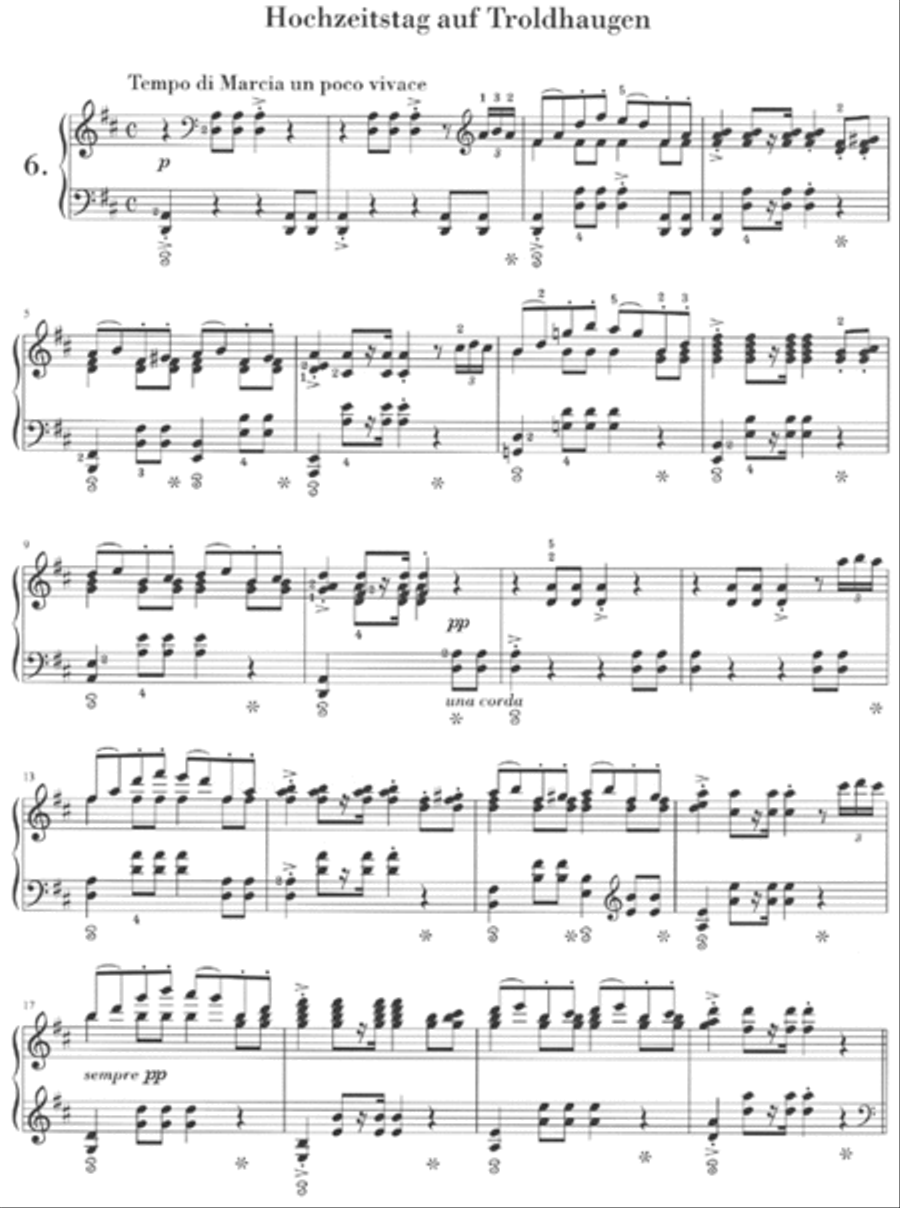 Lyric Pieces, Volume VIII Op. 65 Piano Solo scores gallery preview page 2