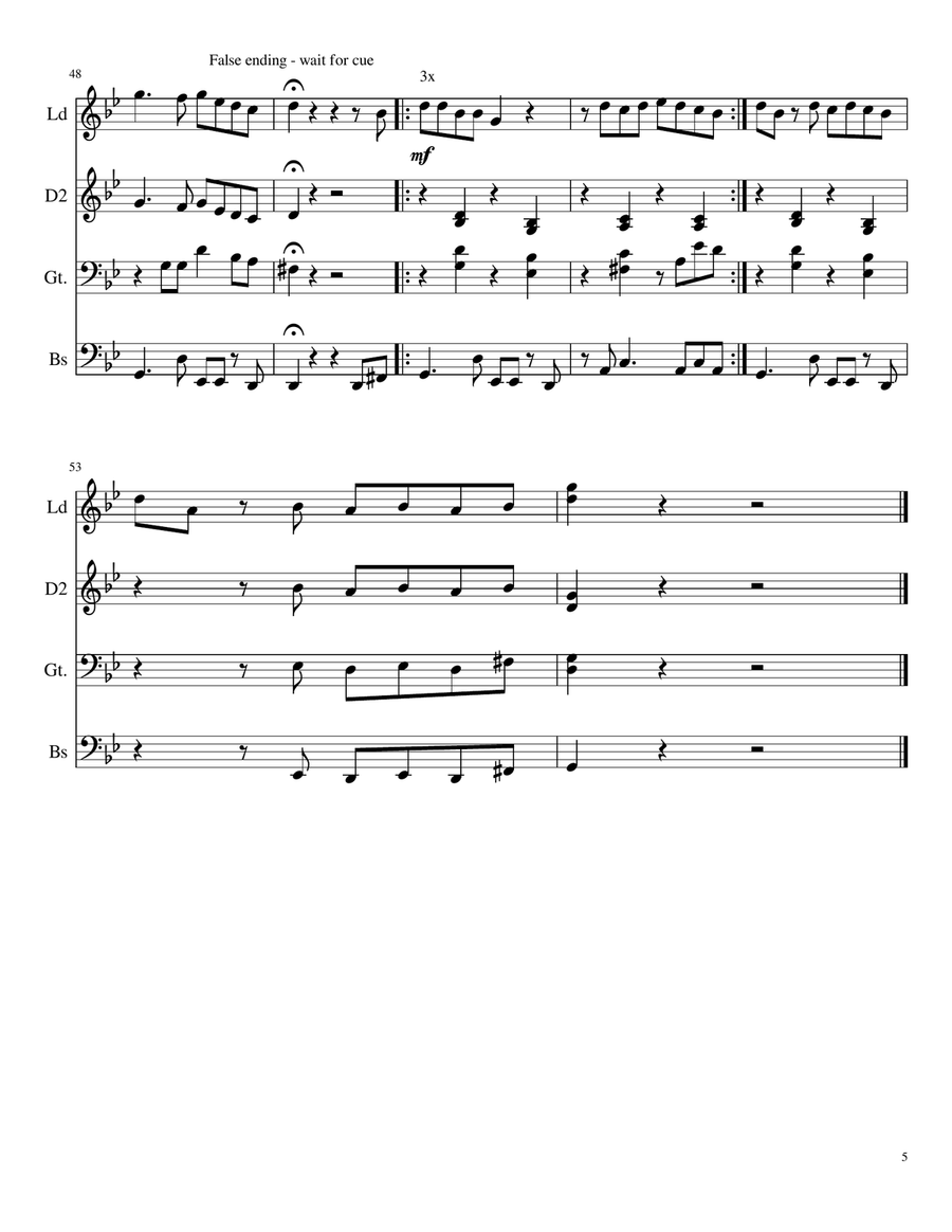 Havana Large Ensemble scores gallery preview page 5
