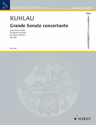 Book cover for Grande Sonate Concertante, Op. 85