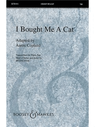 Book cover for I Bought Me a Cat