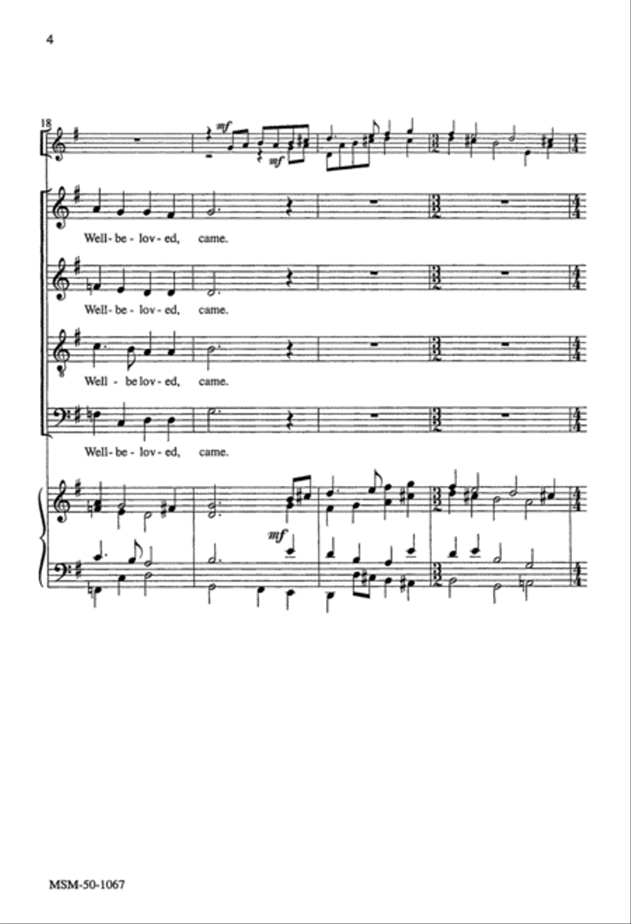 Christians, Sing Out with Exultation 4-Part scores gallery preview page 3