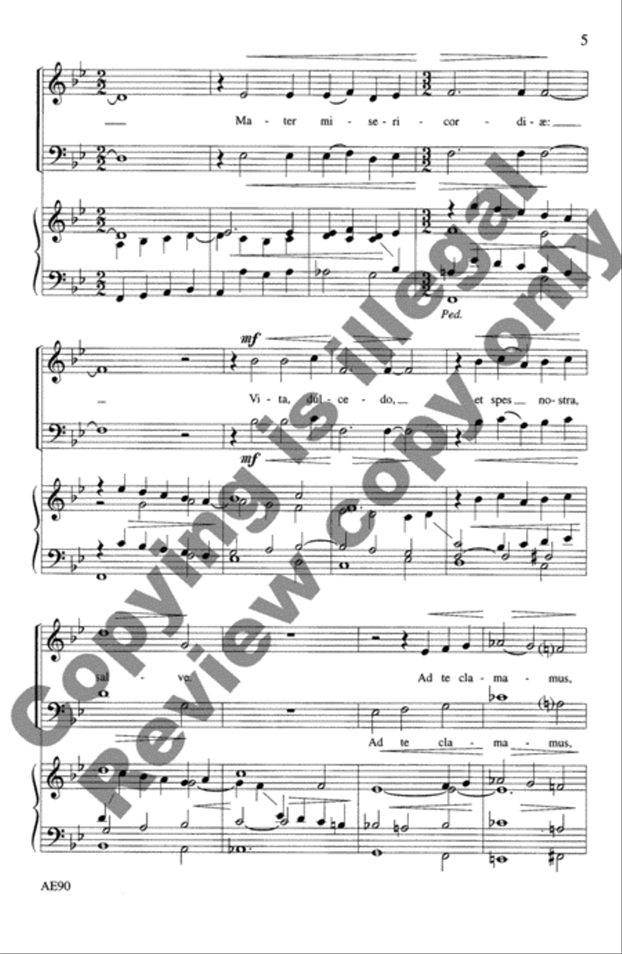 Two Hymns to Our Lady Two Hymns to Our Lady 2-Part scores gallery preview page 15
