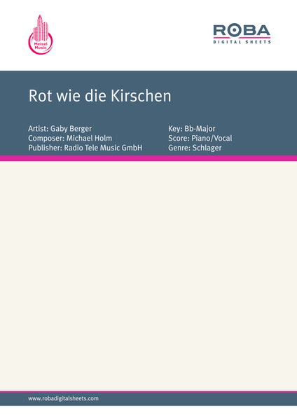 Rot wie die Kirschen