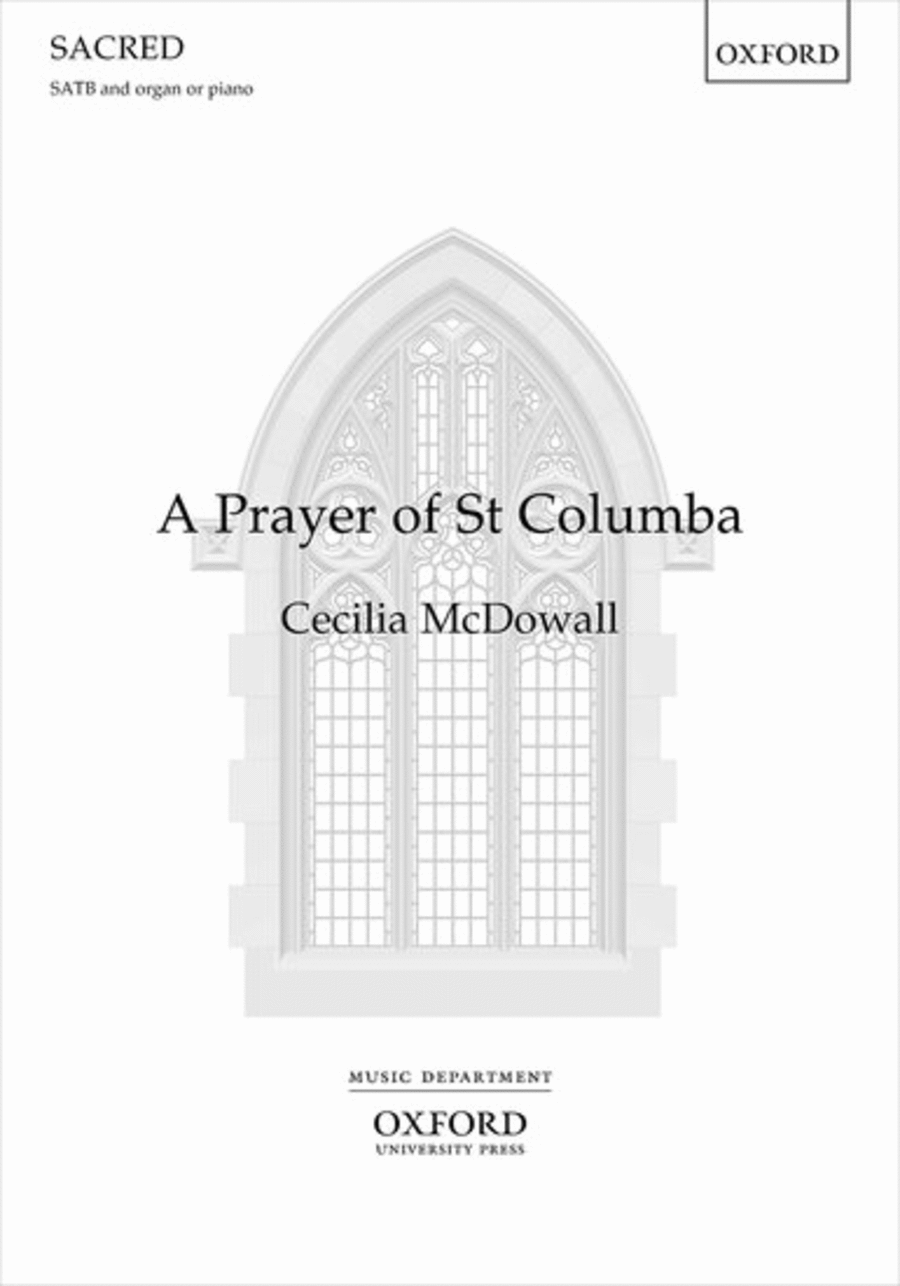 A Prayer of St Columba 4-Part scores gallery preview page 1