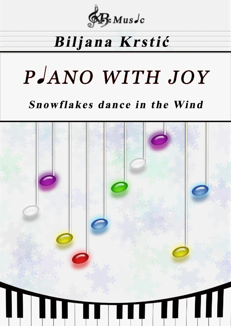 Snowflakes dance in the wind Part scores gallery preview page 1
