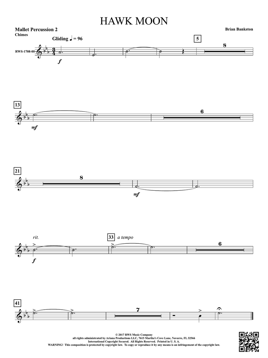 Hawk Moon: 2nd Mallet Percussion