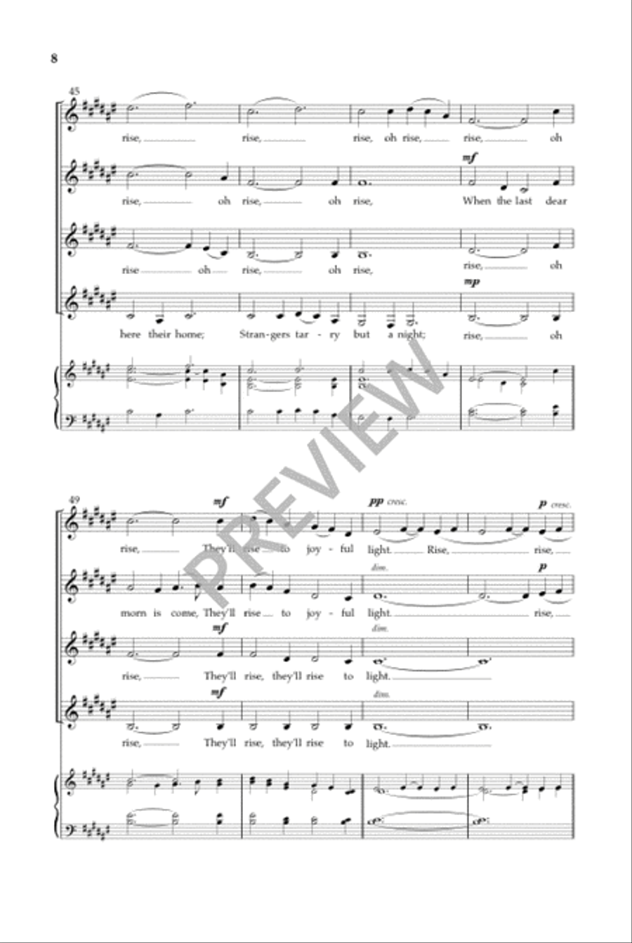 Rise, My Soul (SSAA) Rise, My Soul (SSAA) SSAA scores gallery preview page 9