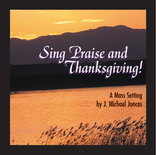 Sing Praise and Thanksgiving Mass - CD