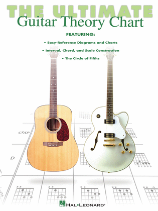 Book cover for The Ultimate Guitar Theory Chart