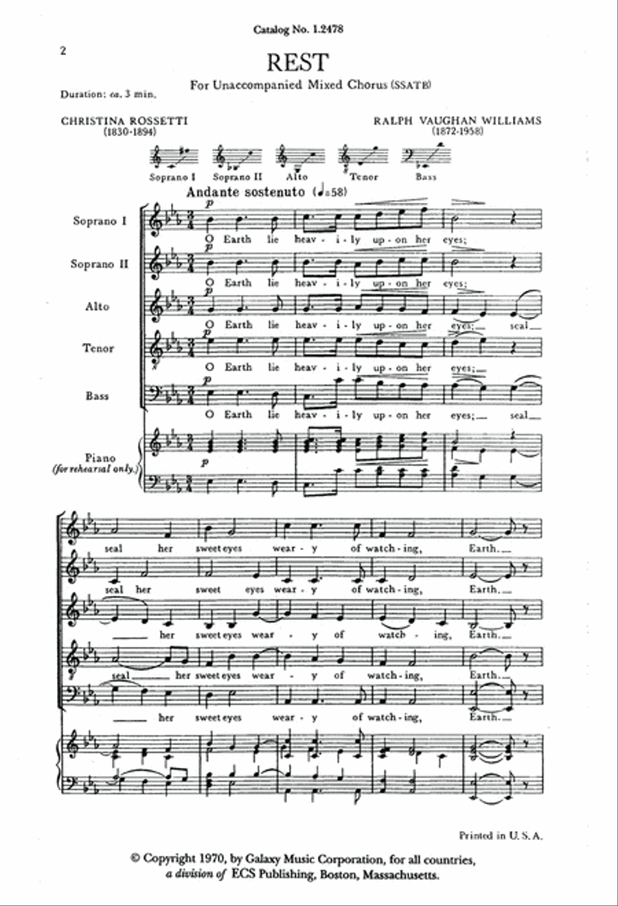 Rest SSATB scores gallery preview page 2
