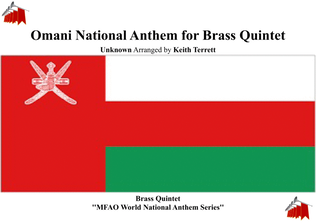 Omani National Anthem for Brass Quintet