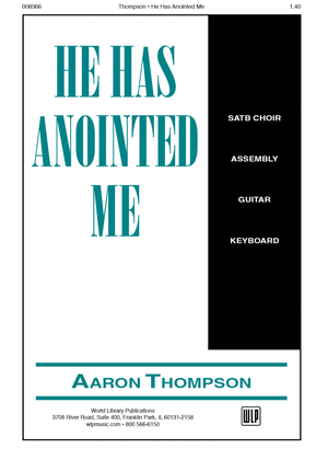 Book cover for He Has Anointed Me