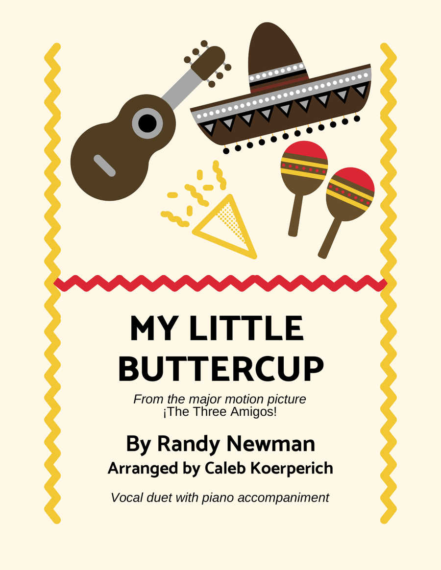 My Little Buttercup My Little Buttercup Piano scores gallery preview page 1