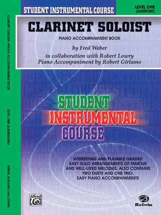 Book cover for Student Instrumental Course Clarinet Soloist