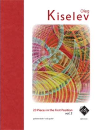 Book cover for 20 Pieces in the First Position, vol. 2