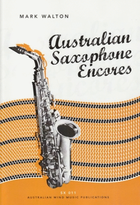 Australian Saxophone Encores Tenor Sax/Pno