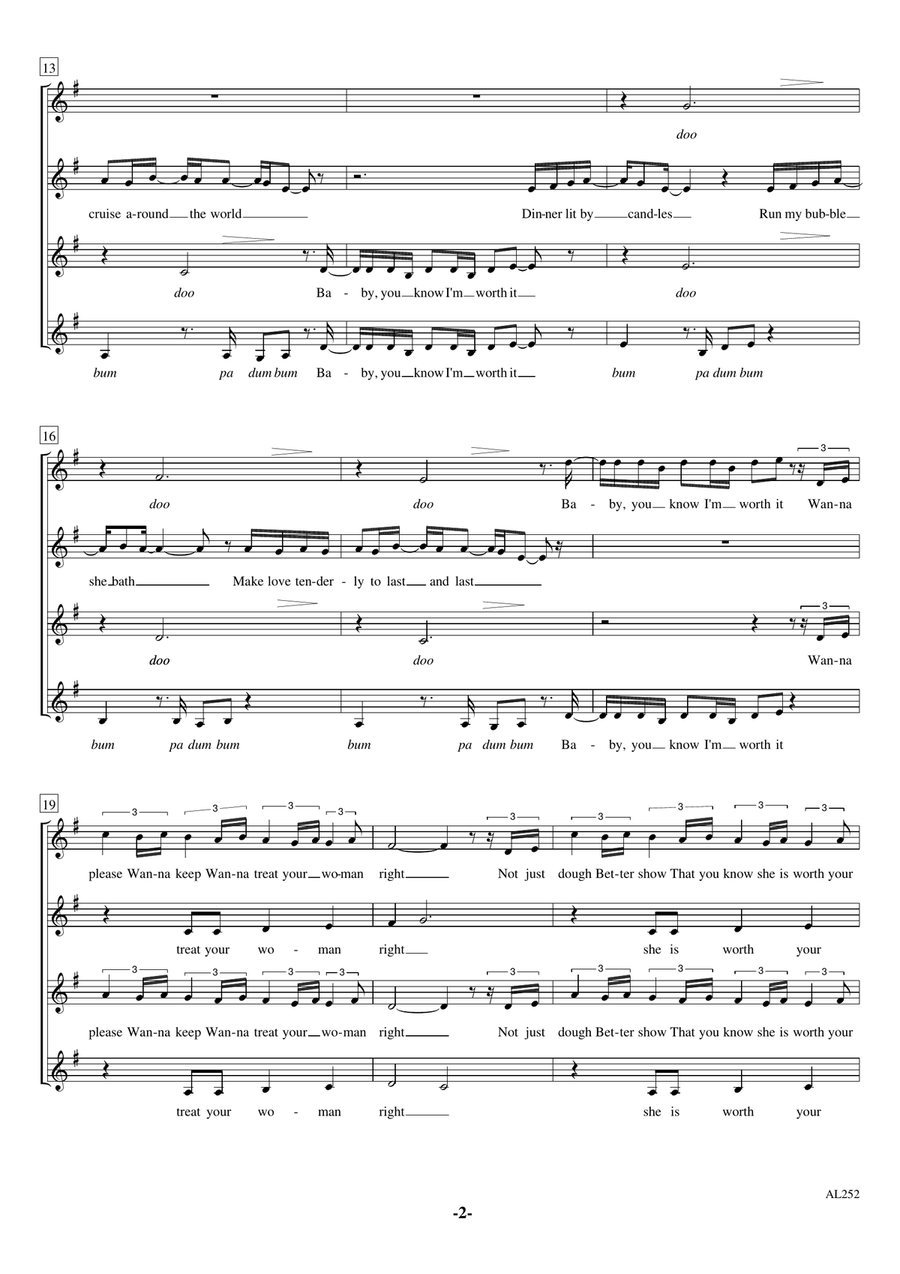 A Woman's Worth A Woman's Worth SSAA scores gallery preview page 2