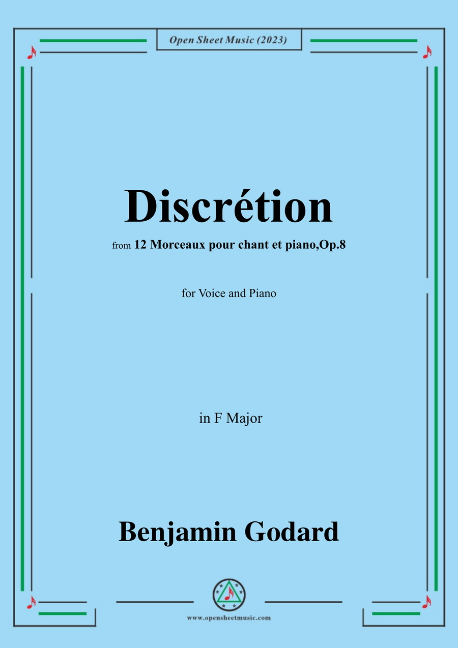 B. Godard-Discrétion,in F Major,Op.8 No.4