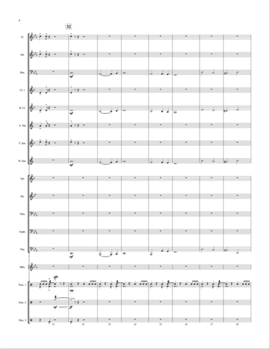 Glorious Revolution: Score Concert Band scores gallery preview page 4