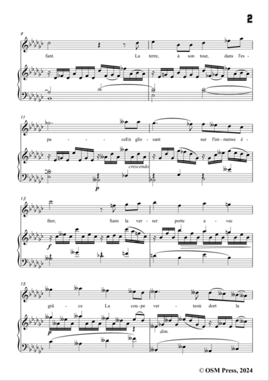 Paladilhe-L'Infini,in G flat Major Voice scores gallery preview page 3