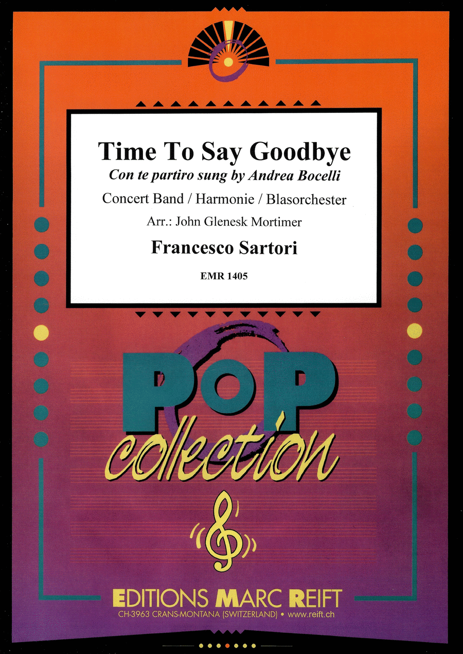 Time To Say Goodbye Time To Say Goodbye Concert Band scores gallery preview page 1