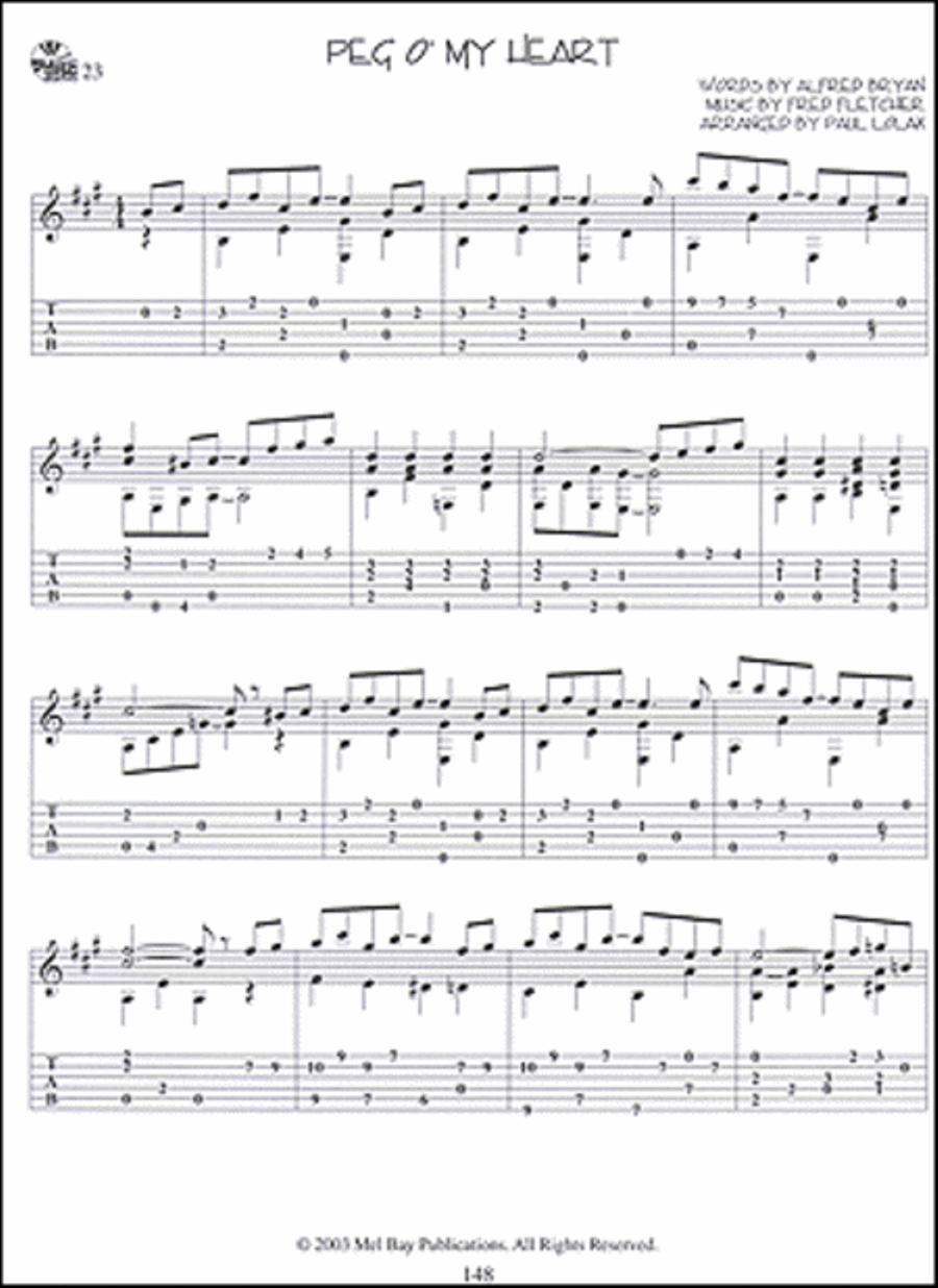 Guitar Journals - Fingerstyle Guitar Journals - Fingerstyle Fingerpicking Guitar scores gallery preview page 2