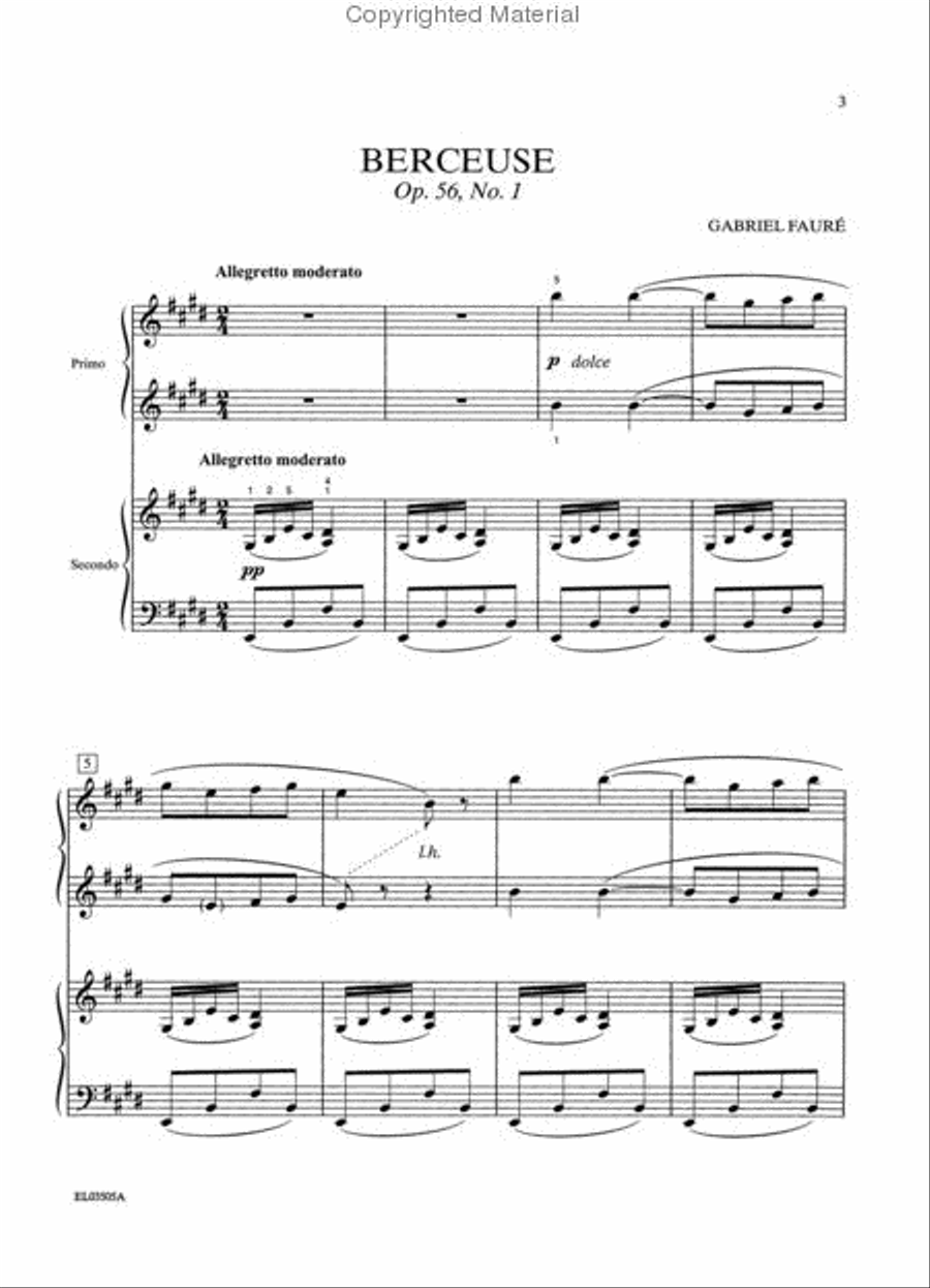 Dolly, Op. 56 Small Ensemble scores gallery preview page 2