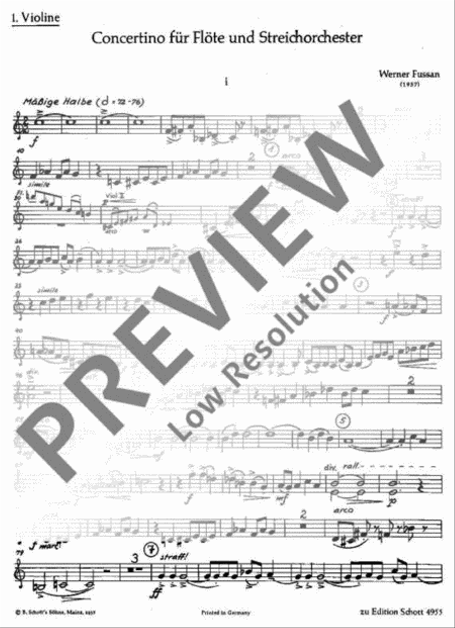 Concertino Concertino Violin scores gallery preview page 2