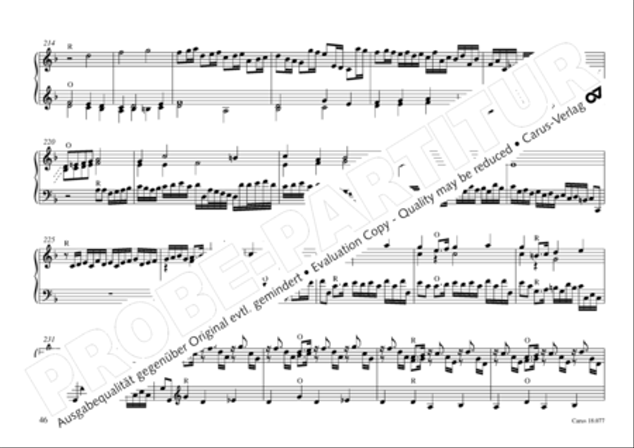 Organ music of the Hasse family Organ Solo scores gallery preview page 47