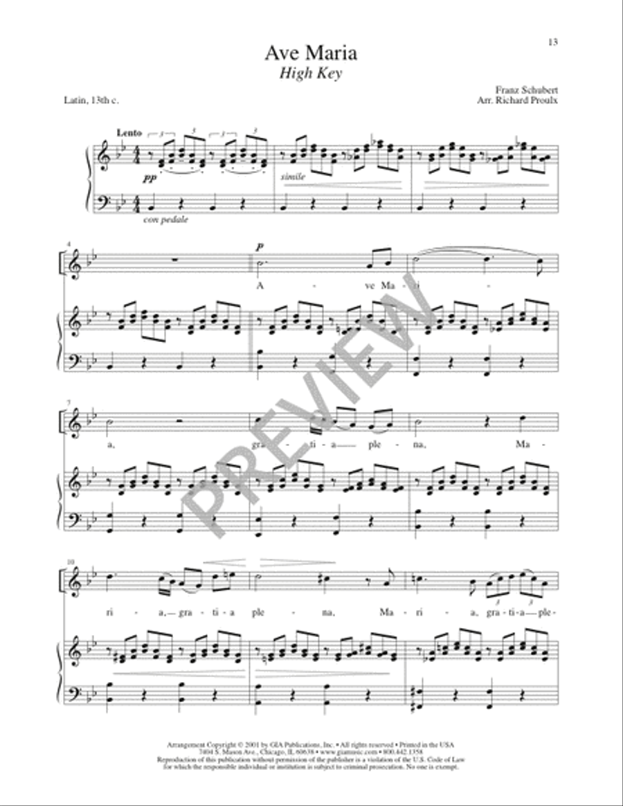 Blest Are Those Who Love You - Volume 2, Solos and Duets Sacred scores gallery preview page 15