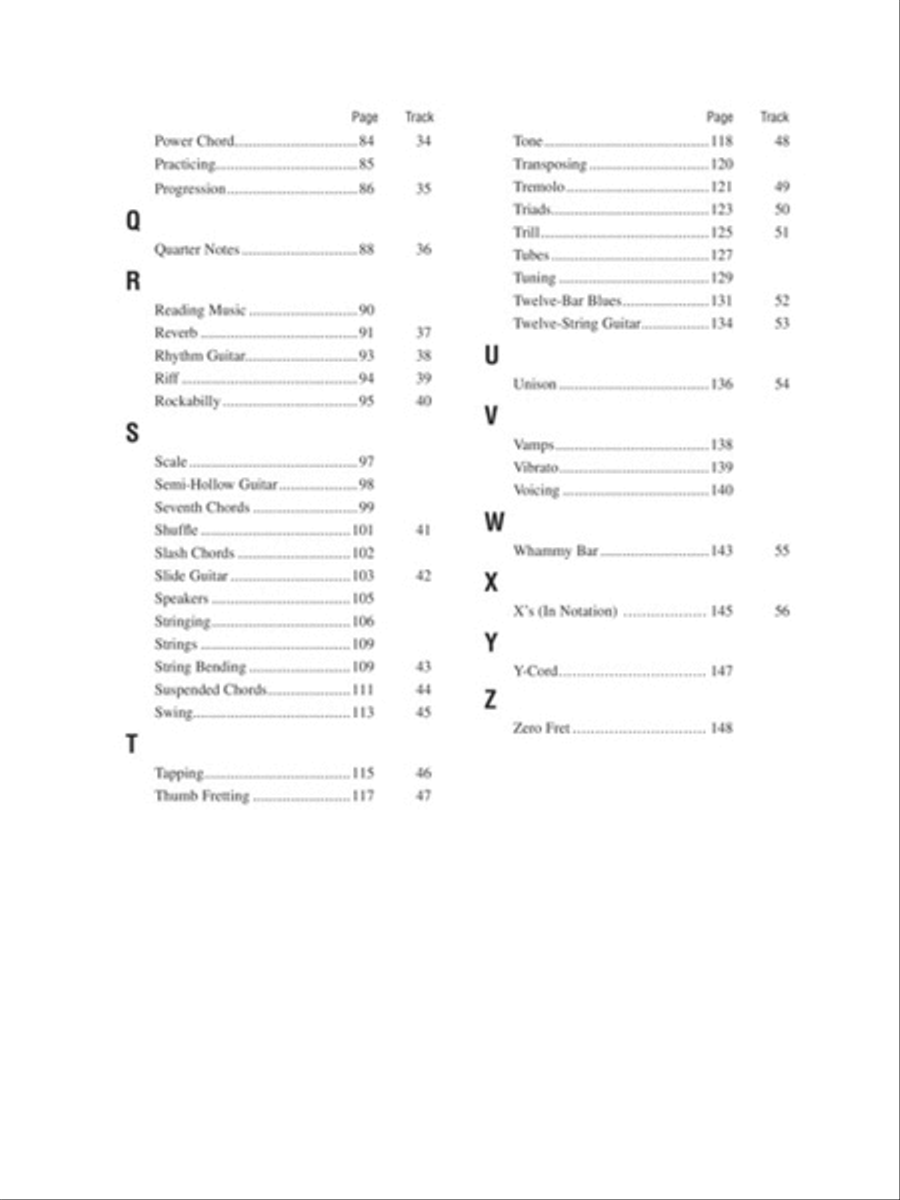 The Guitar Lesson Dictionary Guitar Tablature scores gallery preview page 3