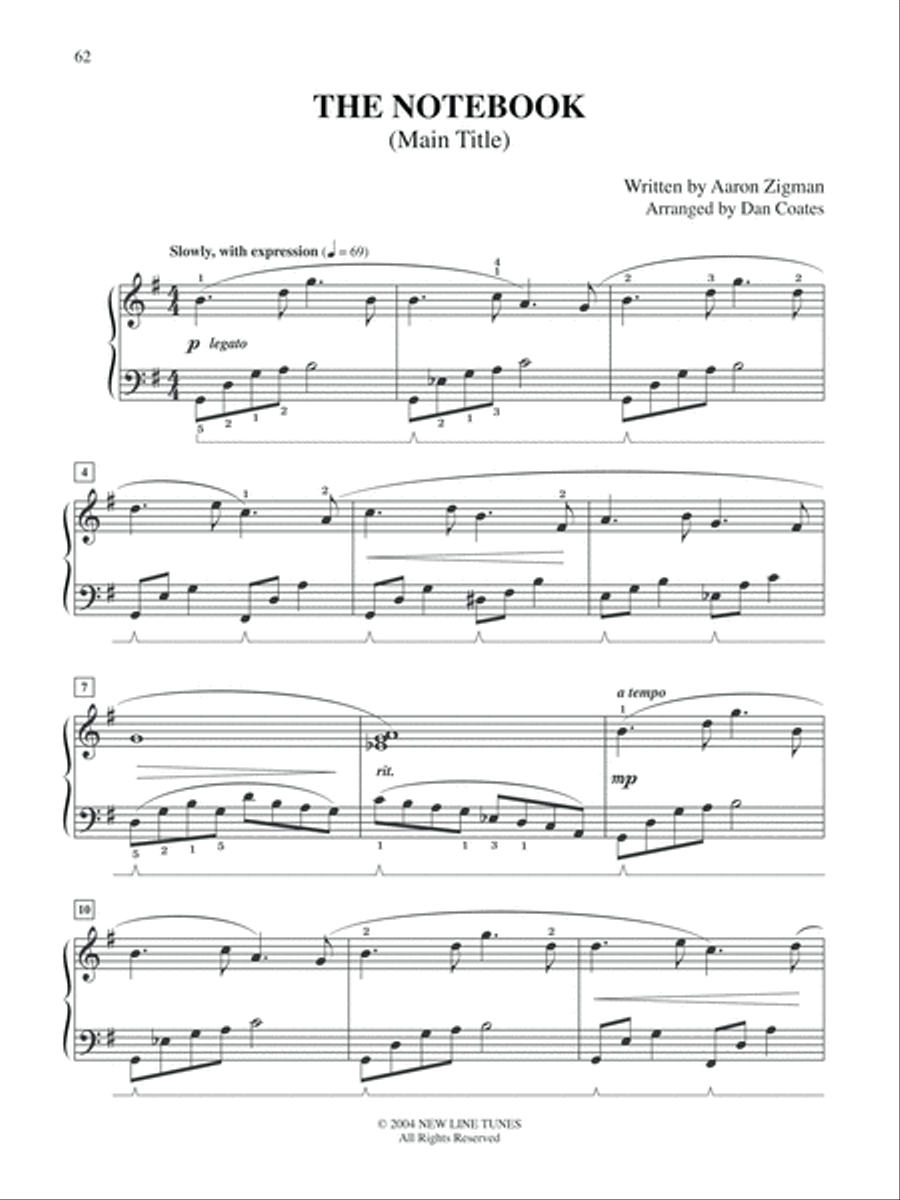 More Movie Hits for the Teen Player (Easy Piano) Easy Piano scores gallery preview page 5