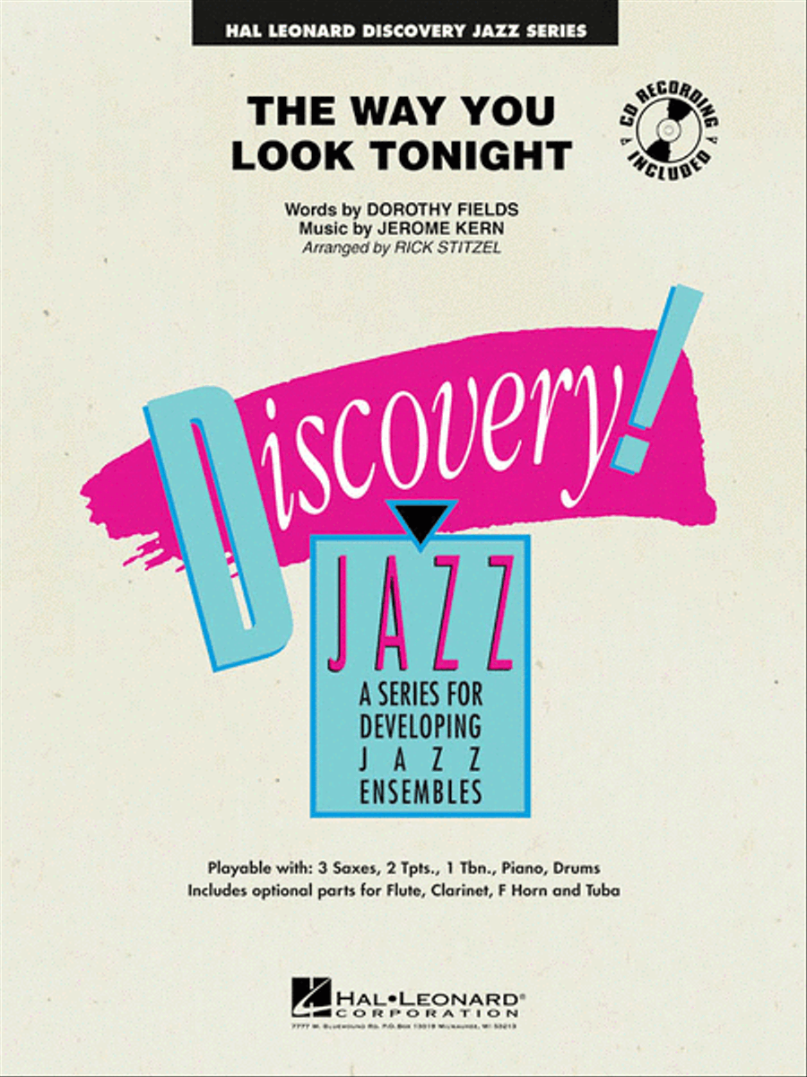 The Way You Look Tonight Jazz Ensemble scores gallery preview page 1