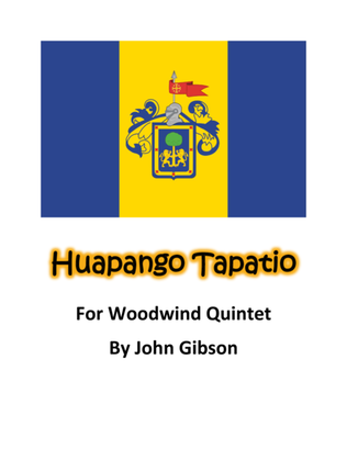 Book cover for Huapango Tapatio for Woodwind Quintet