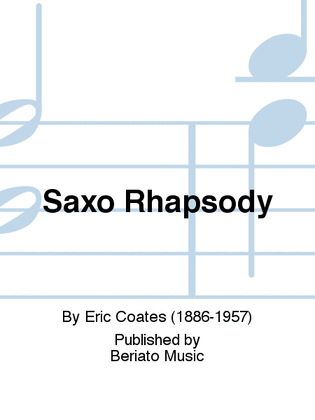 Book cover for Saxo Rhapsody