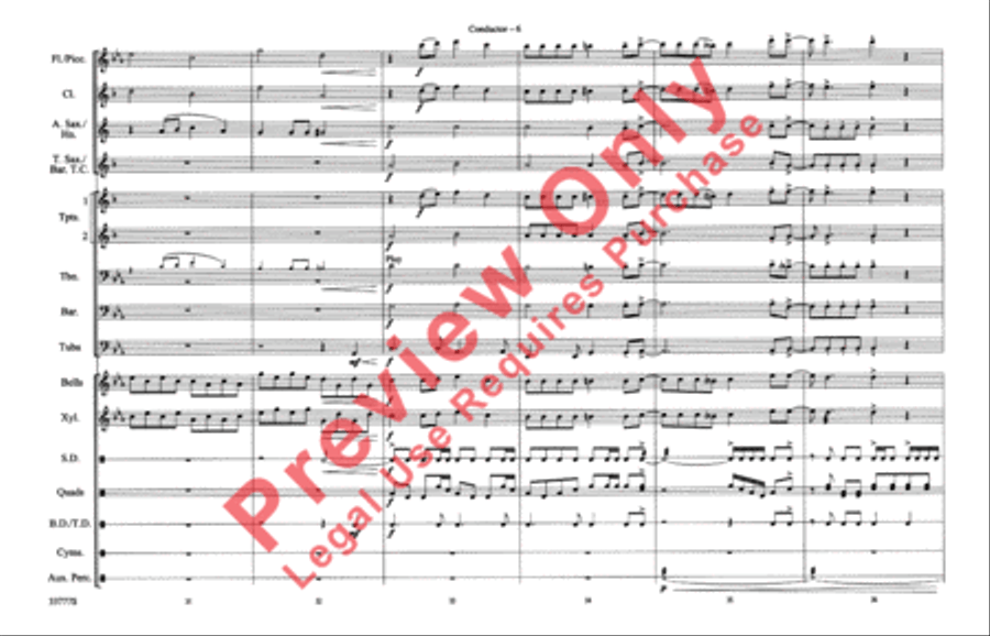 21 Guns (score only) 21 Guns (score only) Marching Band scores gallery preview page 7