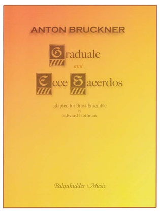 Book cover for Graduale and Ecce Sacerdos