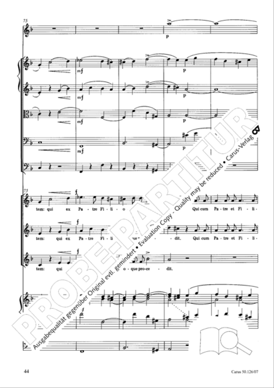 Mass in A major Mass in A major SSA scores gallery preview page 57