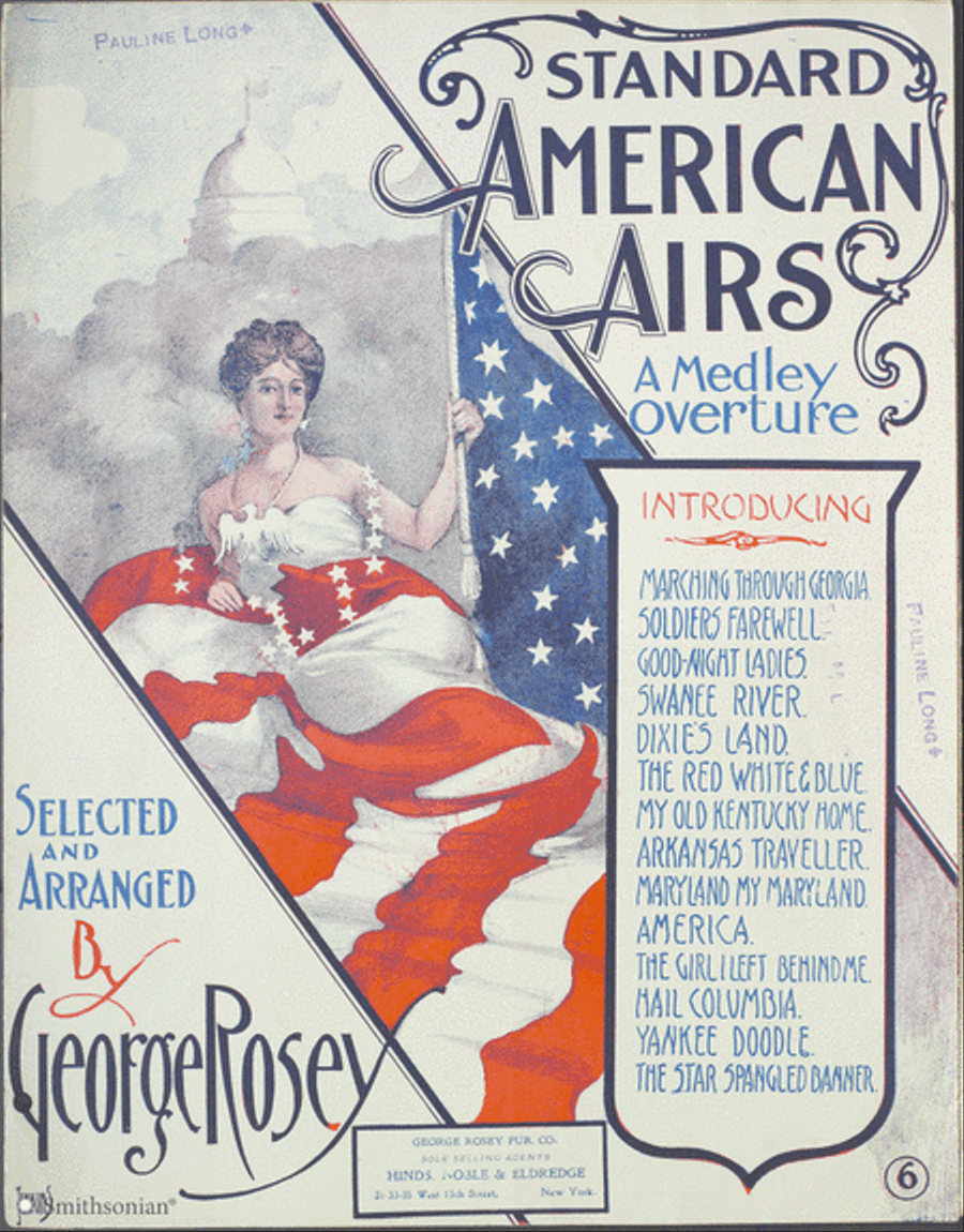 Standard American Airs : A medley overture Piano Solo scores gallery preview page 1