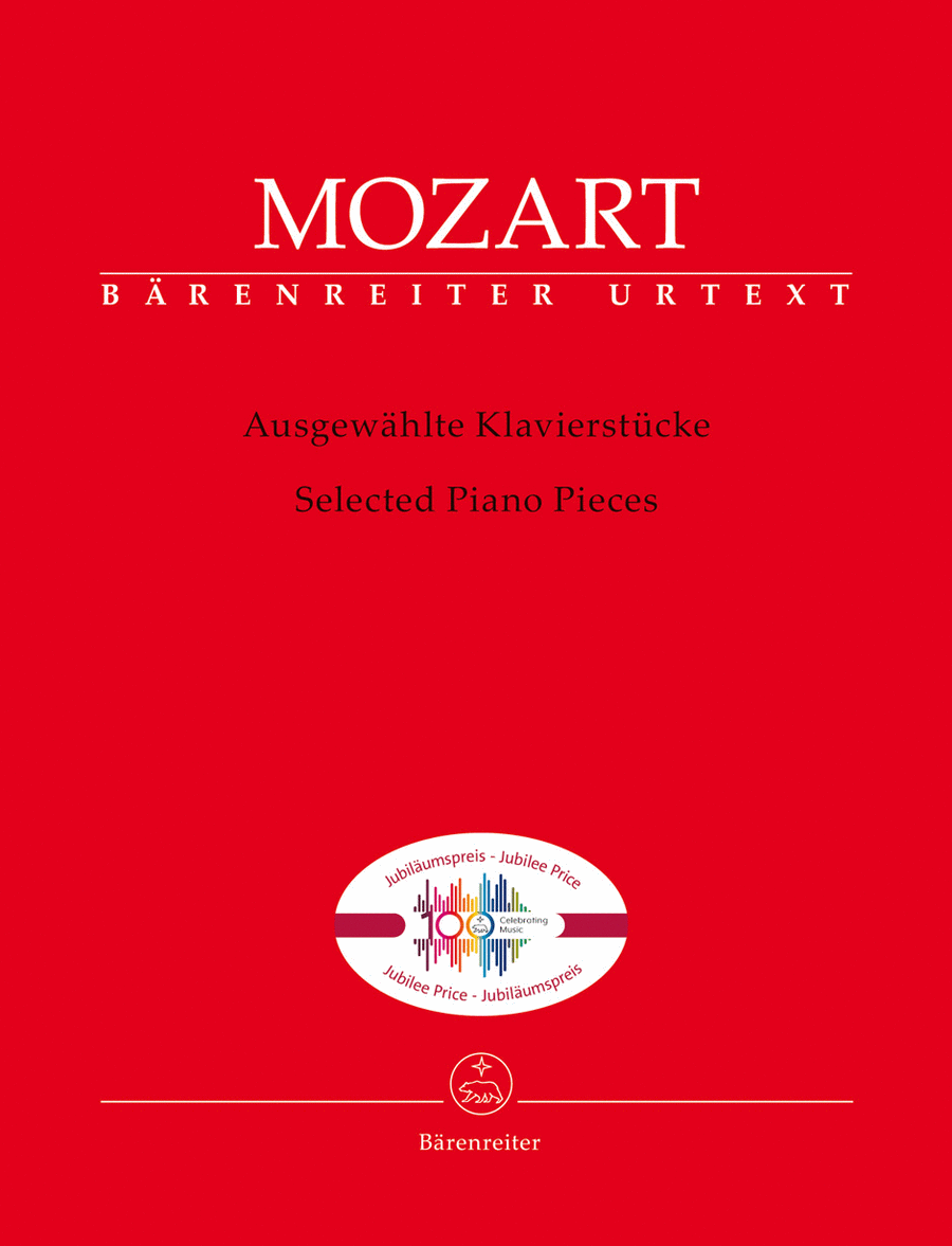 Book cover for Selected Piano Pieces