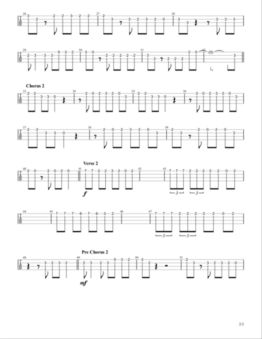 Havana Ukulele scores gallery preview page 3