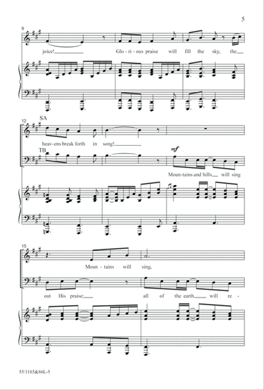 What Love Is This? 4-Part scores gallery preview page 3